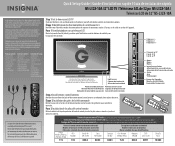 Insignia NS-L32X-10A Quick Setup Guide (English)