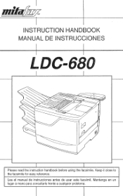 Kyocera LDC-680 LDC-680 Operating Manual