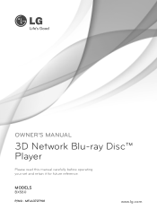 LG BX580 Owner's Manual