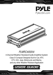 Pyle PLMRC400X4 Instruction Manual