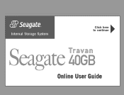 Seagate STT320000A User Guide