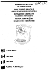 DeLonghi BAR42E Owner Manual