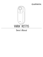 Garmin Varia RCT715 Owners Manual
