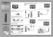 Insignia NS-24L120A13 Quick Setup Guide (French)