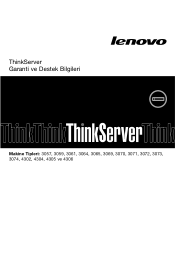 Lenovo ThinkServer RD330 (Turkish) Warranty and Support Information