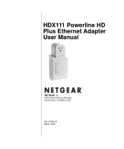 Netgear HDXB111 HDX111 User Manual