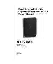 Netgear WNDR3700 WNDR3700 Setup Manual