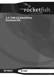 Rocketfish RF-HD25 User Manual (English)