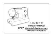 Singer 2277 Tradition Instruction Manual