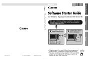 Canon PowerShot A400 Silver Software Starter Guide Ver. 19