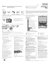 Lenovo E4430 Safety, Warranty and Setup Guide