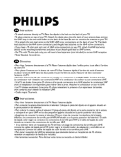 Philips US2-MANT110 Instruction Manual