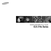Samsung CLX-2161 User Manual (ENGLISH)