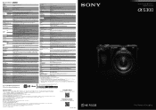 Sony ILCE-6300M Brochure