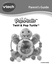 Vtech Pop-a-Balls Twirl & Pop Turtle User Manual
