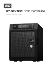 Western Digital Sentinel DS6100 Quick Install Guide