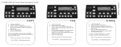 Xerox M118i C118/M118/M118i Control Panel Navigation Guide