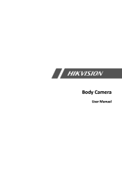 Hikvision DS-MCW407/32G/GPS/WIFI User Manual