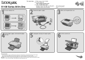 Lexmark X1140 Setup Sheet