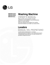 LG WM1814CW Owners Manual