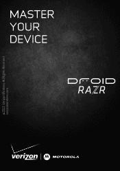 Motorola DROID RAZR by MOTOROLA Master Your Device