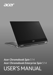 Acer Chromebook Spin 514 CP514-1WH User Manual