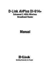 D-Link DI-614 Product Manual