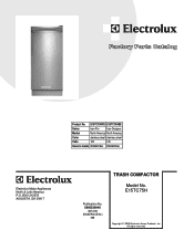 Electrolux E15TC75HSS Wiring Diagram