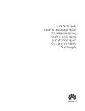 Huawei MateBook 13 2020 Quick Start Guide
