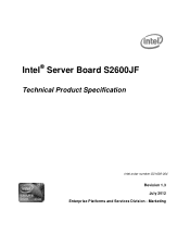 Intel S2600JF Technical Product Specification