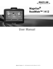 Magellan RoadMate 1412 Manual - English
