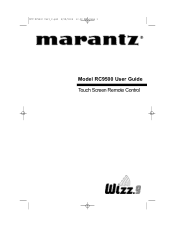 Marantz RC9500 RC9500 User Manual
