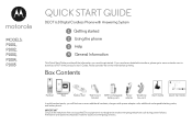 Motorola P1001 Quick Start Guide