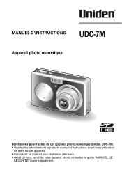 Uniden UDC7M French Owners Manual