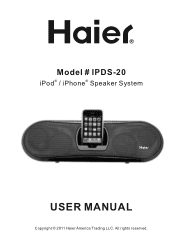 Haier IPDS-20 IPDS-20 Manual