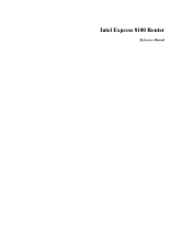 Intel ER8100STUS Reference Manual