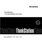 Lenovo ThinkStation C30 (Slovak) User Guide