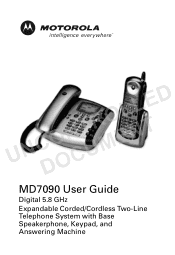 Motorola MD7091 User Guide