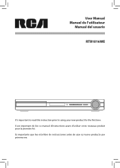 RCA RTB1016WE RTB1016WE Product Manual