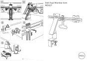 Dell Dual Arm MDA17 Monitor Quick Setup Guide