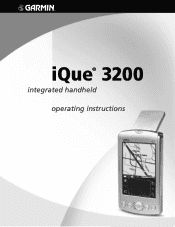 Garmin iQue 3200 Operating Instructions