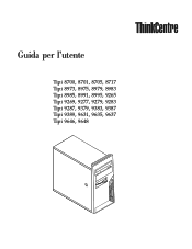 Lenovo ThinkCentre A55 (Italian) User guide