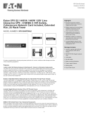 Tripp Lite 5PX1500RTNG2 Product Datasheet