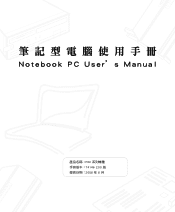 Asus F80Q User Manual
