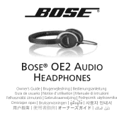 Bose OE2 Audio Owner's guide