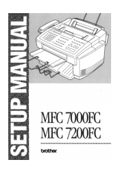 Brother International 7000FC Setup Manual - English