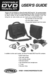 Dynex 807410121 DX-DP101 Manual (English)