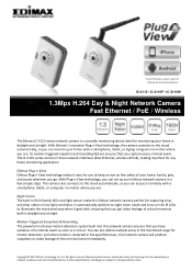 Edimax IC-3110P Datasheet