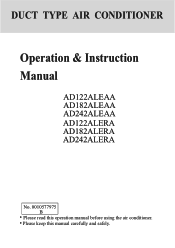 Haier AD182ALERA User Manual
