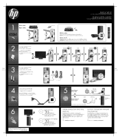 HP Pavilion Slimline s5100 Setup Poster